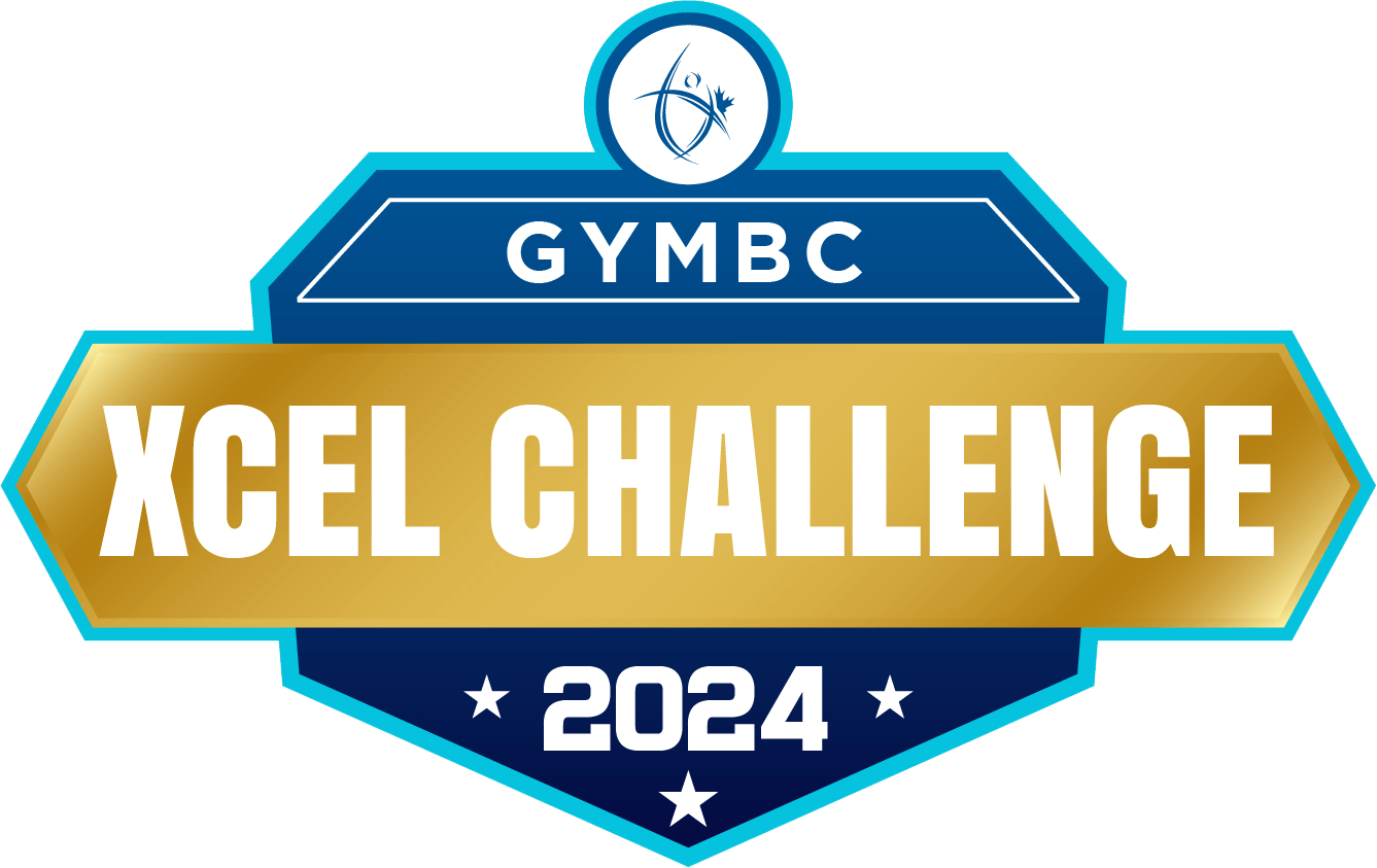 2024 GymBC Xcel Challenge logo