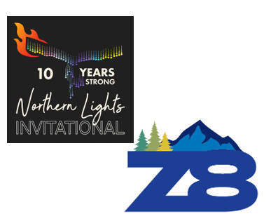 2026 Northern Lights Invitational and Zone 8 Championships logo